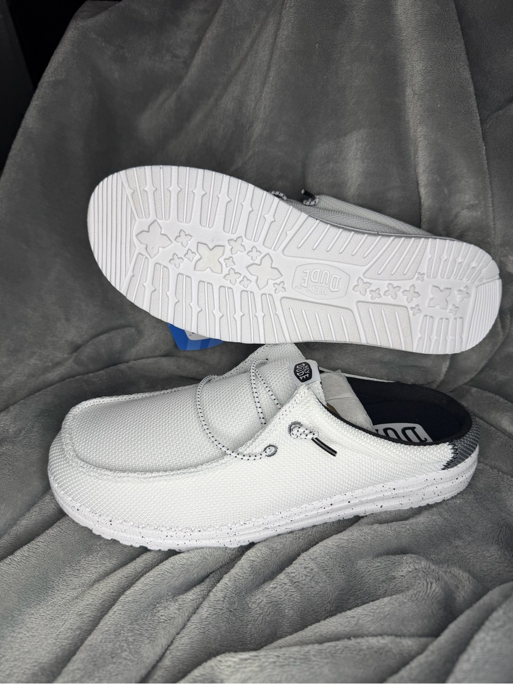 Hey Dude Men’s White Casual Slip-On
